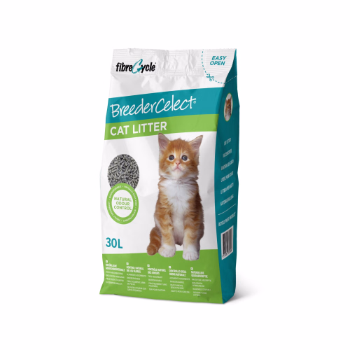 BreederCelect Kattenbakvulling 2 x 30 liter (2 zakken)