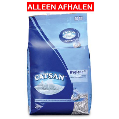 Catsan Hygiene Plus 20 liter Kattenbakvulling
