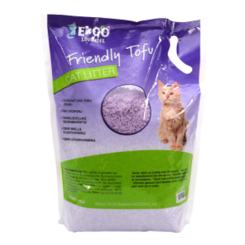 Ekoo Friendly Tofu Cat Litter 24 liter (2 x 12 liter)