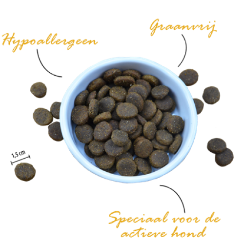 Riverwood Adult Rendier & Hert met Wild Zwijn Hondenbrokken