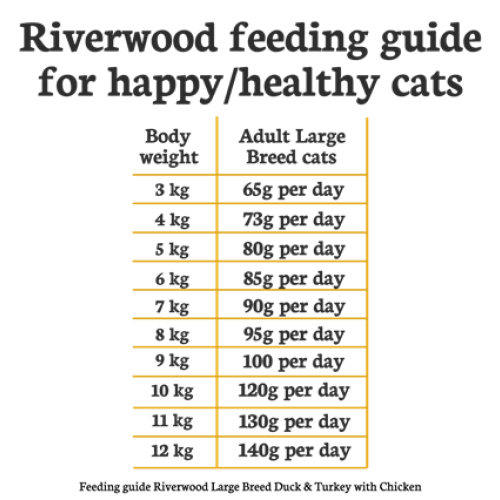 Riverwood Large Breed Eend & Kalkoen met Kip kattenbrokken