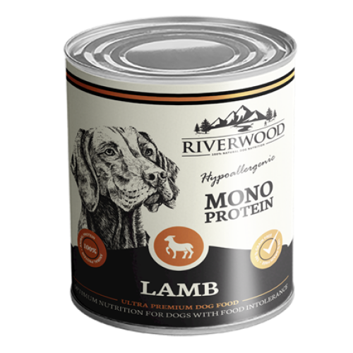 Riverwood natvoer hond Lam mono proteïne 400 gram