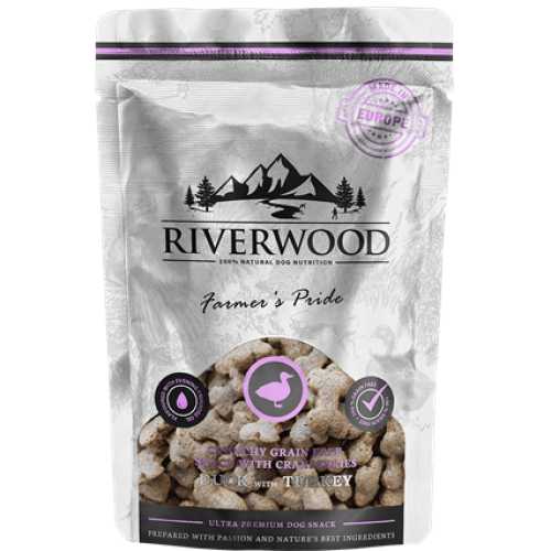 Riverwood Crunchy Graanvrije Hondensnack 200 gram