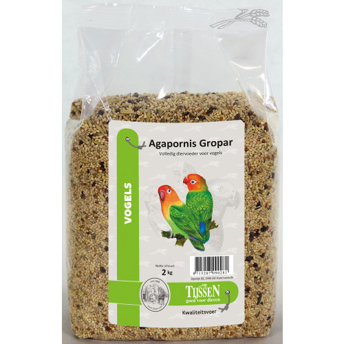 Tijssen Agapornis Gropar Vogelvoer