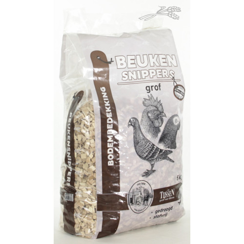 Vadibed beech chips 6 mm 5 kilo duplicated