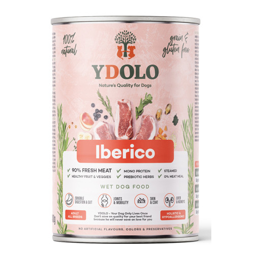 Ydolo Natvoer Adult Iberico 400 gram