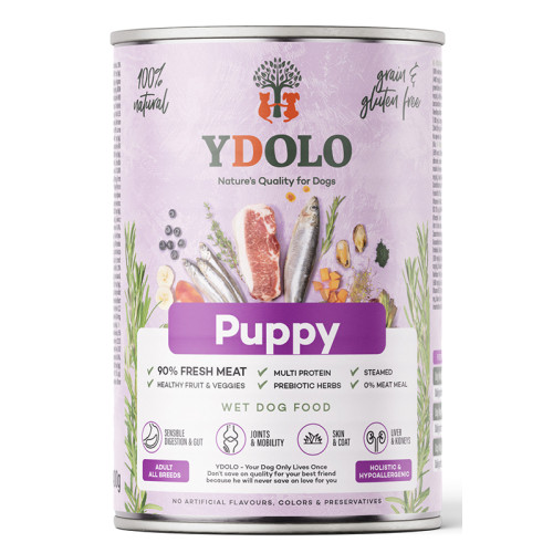 Ydolo Natvoer Puppy 400 gram