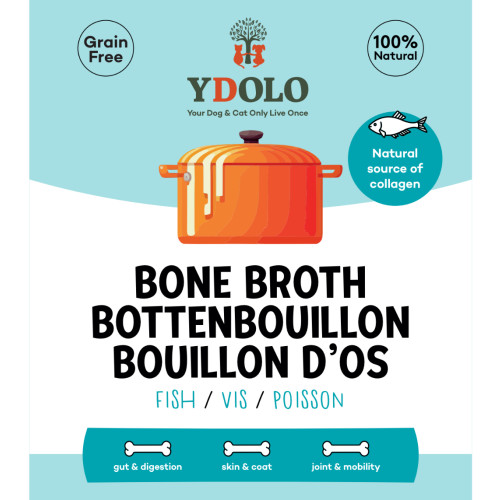 Ydolo bottenbouillon Vis 230 ml