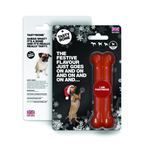 Tasty Bone Kerst Partridge Toy