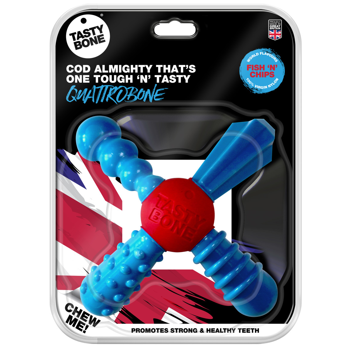 TastyBone Quattro Bone Large Fish & Chips