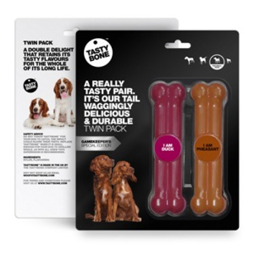 TastyBone Twinpack Small Game - Duck & Pheasant