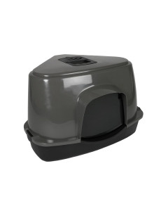 Europet Jumbo corner litterbox black