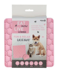 Eat Slow Live Longer Fun & Relax Lick Mat