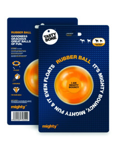 TastyBone Mighty dogtoy Rubber Ball Small