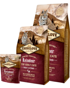 Carnilove Cat Grain Free Reindeer Adult Energy & Outdoor