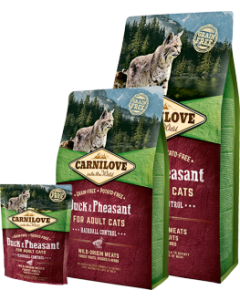 Carnilove Cat Grain Free Duck & Pheasant Adult Hairball