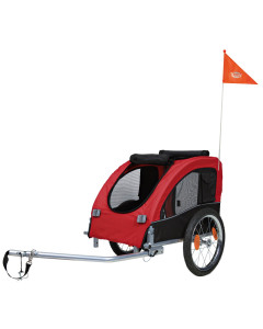 Trixie DogTrailer red/black M