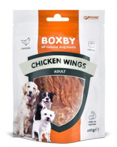 Boxby Chicken Wings Hondensnacks 100 gram