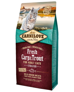 Carnilove Kattenvoeding Fresh Carp & Trout