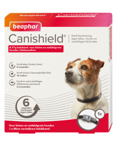 Beaphar Canishield halsband hond klein / middelgroot