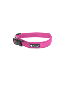 Petlando Mesh Hondenhalsband Verstelbaar Fuchsia