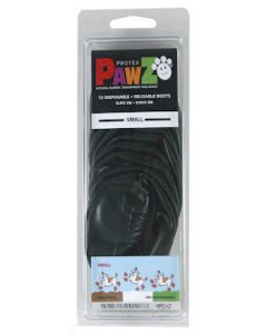 Protex Pawz rubberen hondenschoen Small Zwart