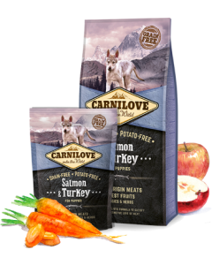 Carnilove Salmon & Turkey Puppy Graanvrij hondenvoer