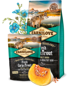 Carnilove Fresh Carp & Trout Graanvrije Hondenvoeding