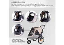 InnoPet Sporty Evolution Buggy/Hondenfietskar IPS-057BR Latte