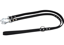 J & V Greased Leash black