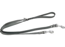 J & V Greased Leash grey