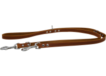 J & V Greased Leash cognac