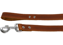 J & V Greased Leash cognac