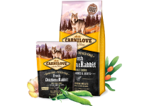 Carnilove Fresh Chicken & Rabbit Graanvrije Hondenvoeding