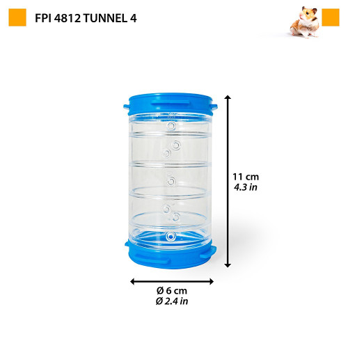 Ferplast Hamsterbuis Tube FPI 4812 Tunnel 4