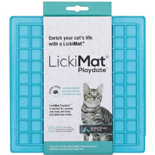 LickiMat voor de kat PlayDate 20 cm