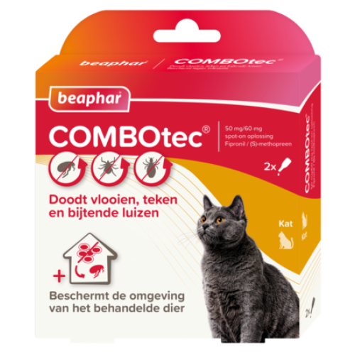 Beaphar COMBOtec kat 2 pipetten