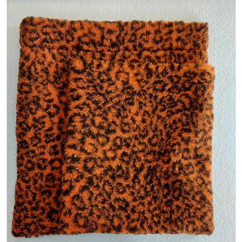 Casper Knuffelzak Orange Panther Small 24 x 27 cm