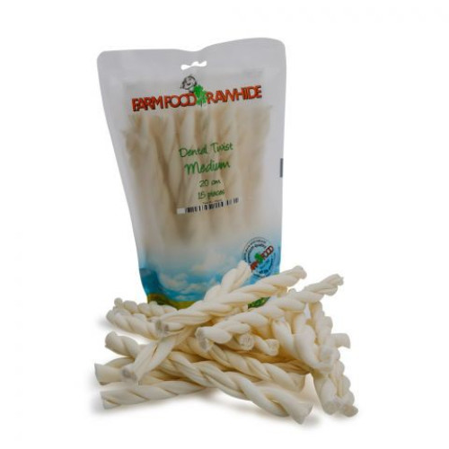 Farm Food Rawhide Dental Twist