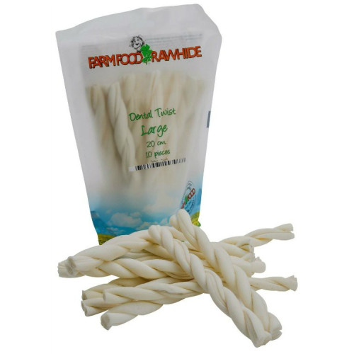 Farm Food Rawhide Dental Twist