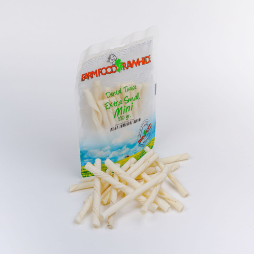 Farm Food Rawhide Dental Twist