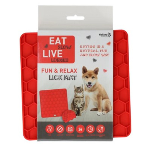 Eat Slow Live Longer Fun & Relax Lick Mat