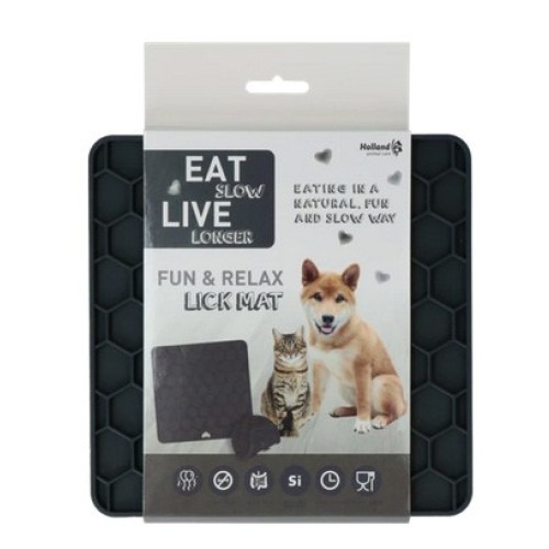 Eat Slow Live Longer Fun & Relax Lick Mat