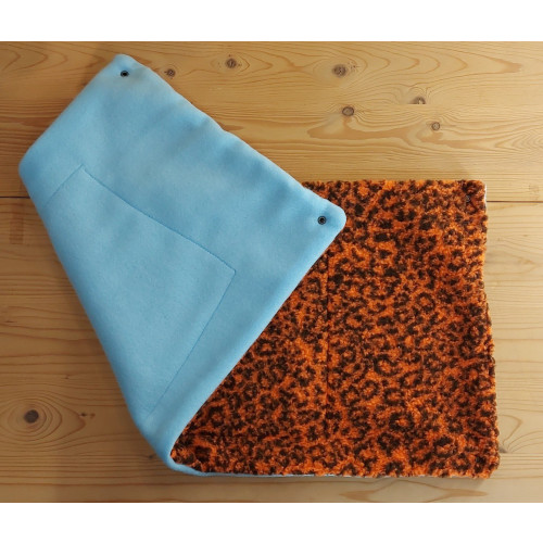 Casper Hangmat blauw/panter Large