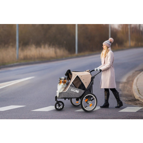 InnoPet Sporty Evolution Buggy/Hondenfietskar IPS-057BR Latte