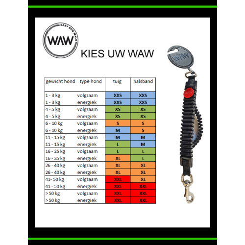 WAW Easy Dog Walk XXS 1-3 kilo