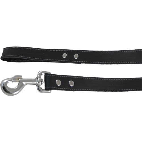 J & V Greased Leash black