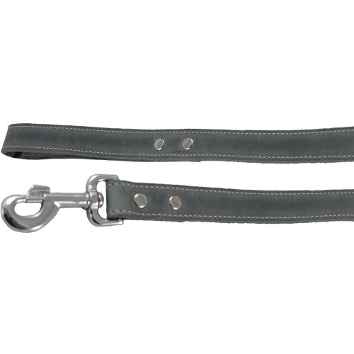 J & V Greased Leash grey