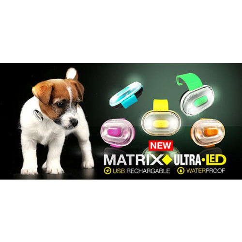 Max & Molly Ultra Matrix LED halsbandverlichting