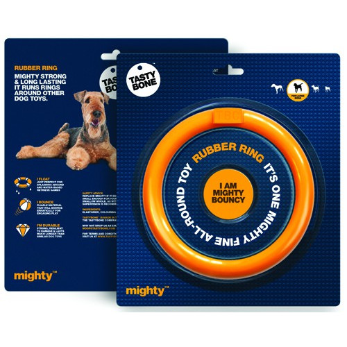 TastyBone Mighty dogtoys Rubber Ring